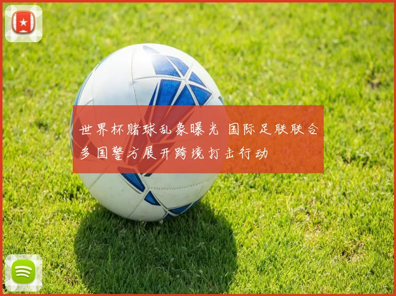 世界杯赌球乱象曝光 国际足联联合多国警方展开跨境打击行动